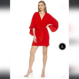 New Alexia admor red dress beautiful size 8